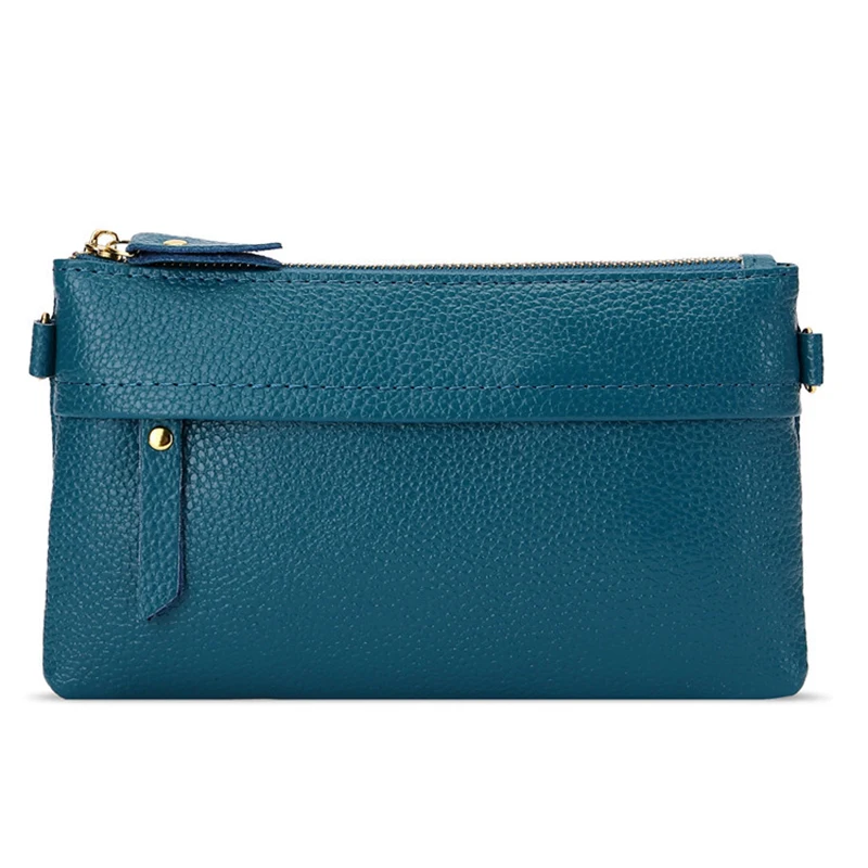 RanHuang Women Split Leather Day Clutches Candy Color Shoulder Bags Women\'s Fashion Crossbody Bags Small Clutch Bags A1593