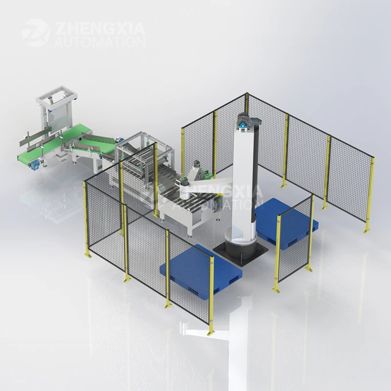 Automatic Bag Box Industrial Robot Stacker Pallet Machine Automatic Palletizer/Robot Stacker Used for Bag Production Line