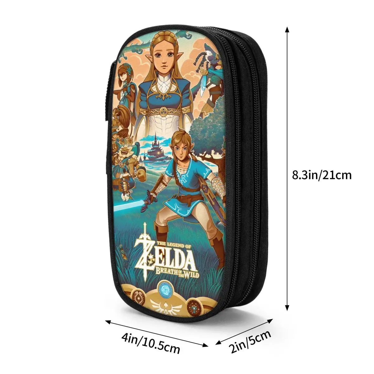 Game Zeldas Legend Pencil Case Pencil Box Pen for Student Big Capacity Pencil Bags School Supplies Gifts Stationery