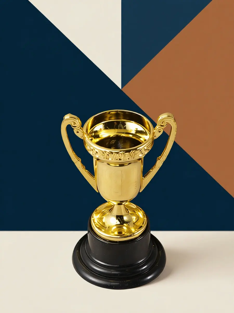 20Pcs Children Plastic Small Trophies Mini Award Cups Motivation School Party Prizes Trophies for Adults Volleyball Trophy Small