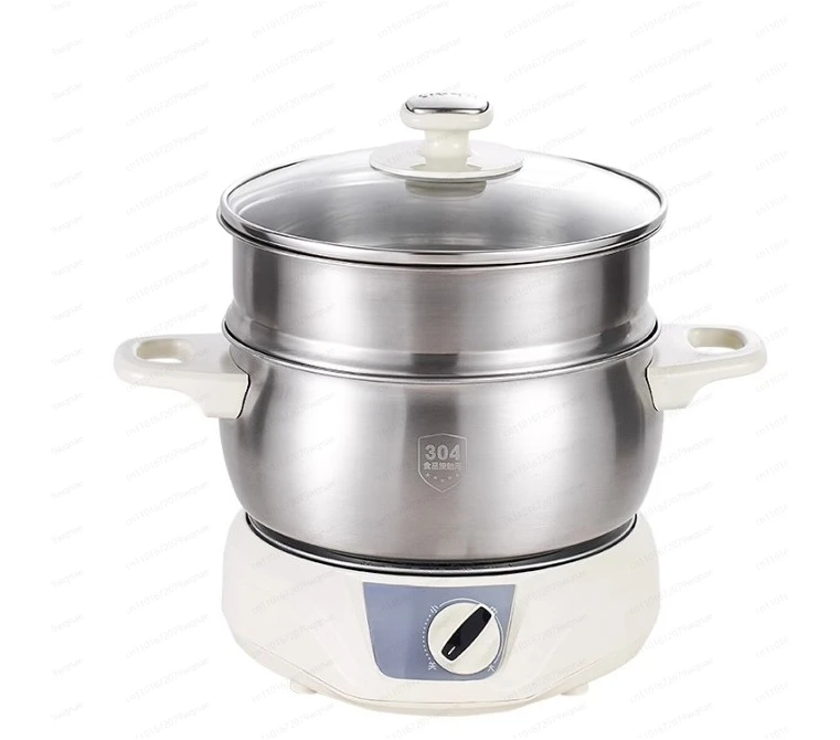 DHG-200Z 2.5L Split Multi-Function Electric Pot | Integrated Cooking for Home, Mini Size, Student Shabu-Shabu