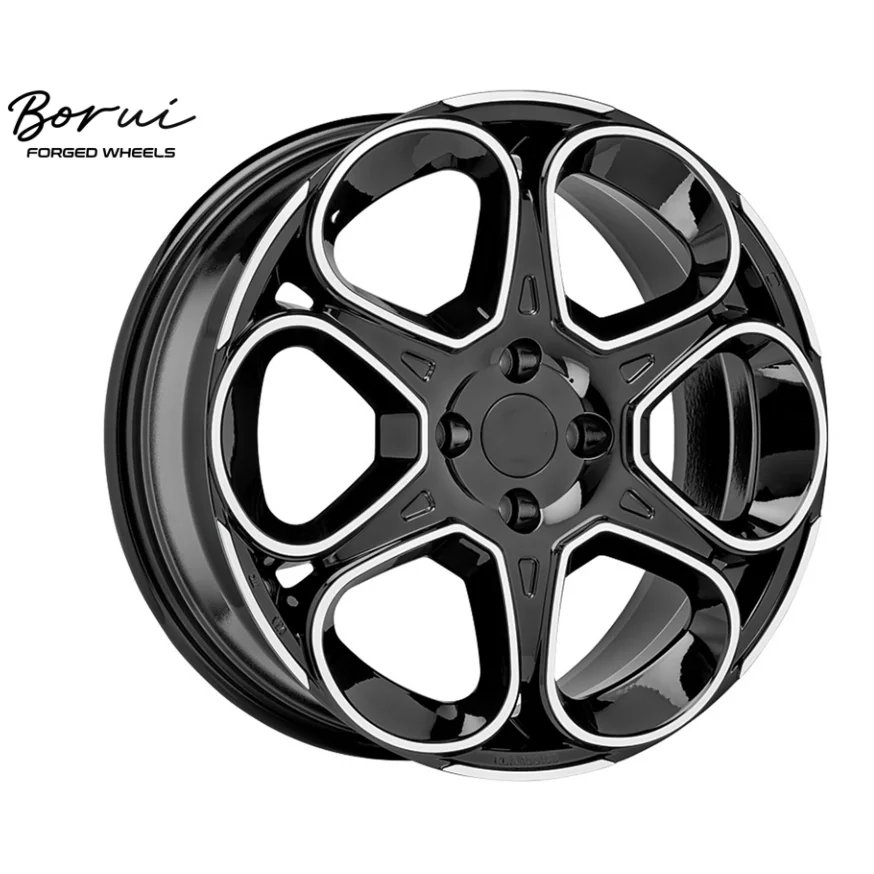 

Borui Forged Wheel Customized 1 Piece Rims 18 19 20 21 22 23 24 Inch 5x120 5x112 Racing Car Alloy Wheels