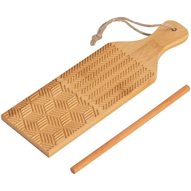 Spot bamboo hemp food board kneading board, Italian pasta kneading cutting board