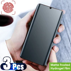 3Pcs Matte Hydrogel Film For OPPO Reno 2Z 2F 3 4 5 6 7 8 8T 9 10 Pro Plus SE Lite 10X Zoom Ace 2 Soft Frosted Screen Protector