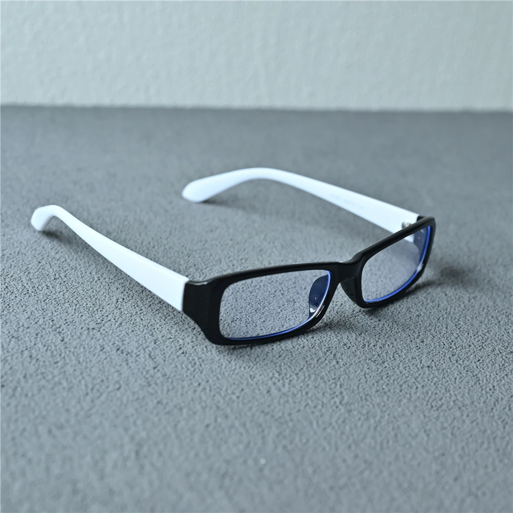 Vazrobe Small White Reading Glasses Women Men Eyeglasses Frame Diopter Nerd Clear Anti Blue Reflection Narrow Face Spectacles