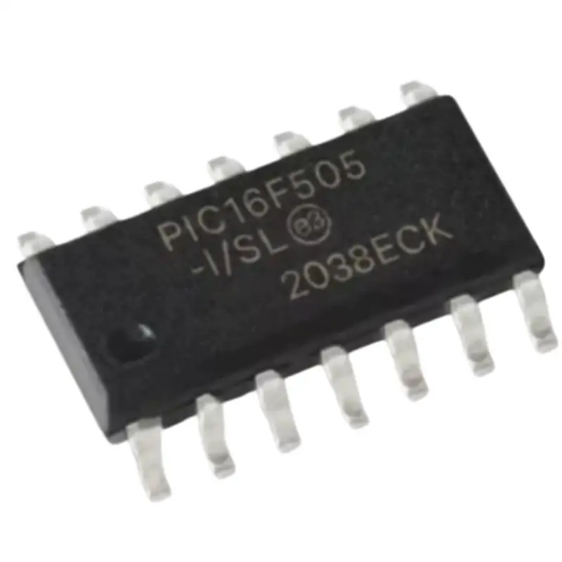 2PCS 100%NEW PIC16F505-I/SL PIC16F505 SOP-14
