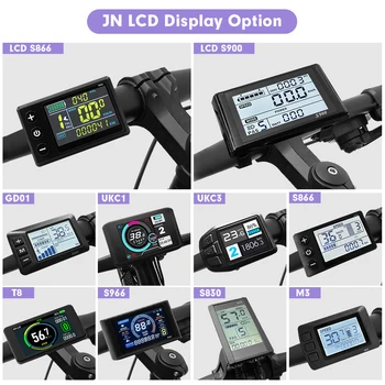 Ebike display S866 S900 M3 M5 UKC1 S966 LCD screen 24vsm SM/waterproof connector plug compatible with JN controllers