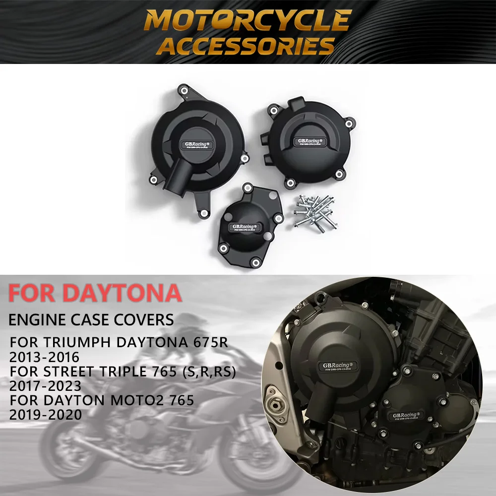 

GBRacing FOR Triumph DAYTONA 675R 2013-2016 DAYTONA MOTO2 765 2019-2020 STREET TRIPLE 765 (S,R & RS) 2017-2023 Engine Protective