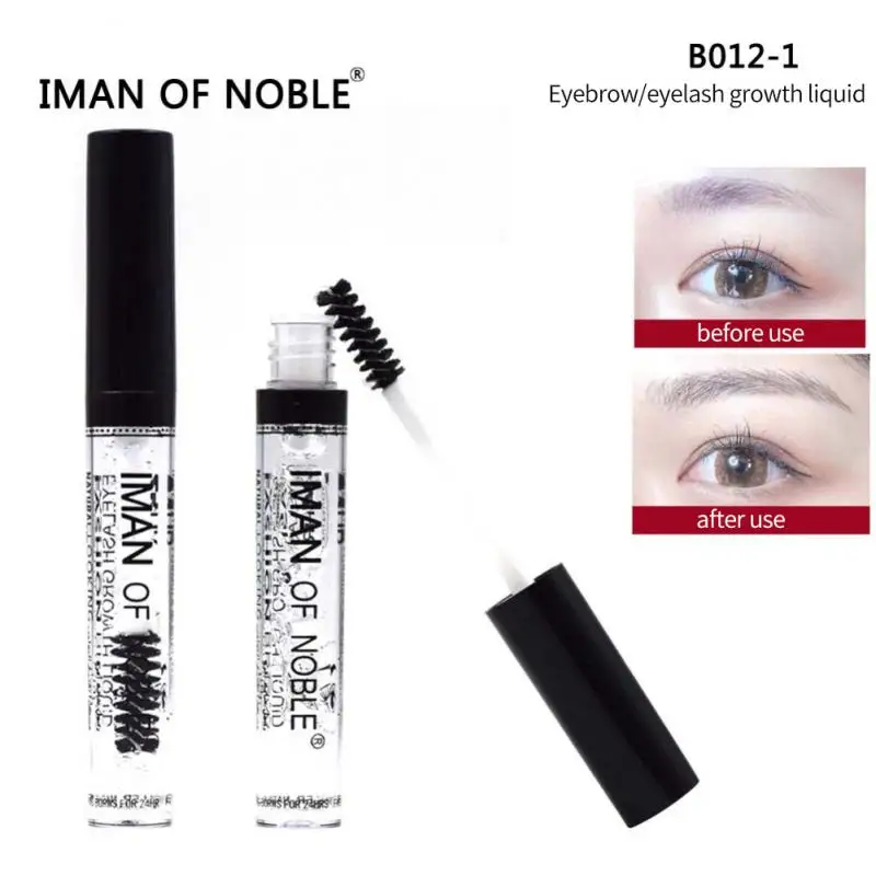 Transparente, farblose Basis-Styling-Mascara-Wachstumsflüssigkeit, Augenbrauen-Wachstumsflüssigkeit, langlebig, langes Curling, natürliches Beautyful