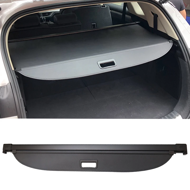 For Volvo V90 2017-2024 Retractable Trunk Cargo Cover Black