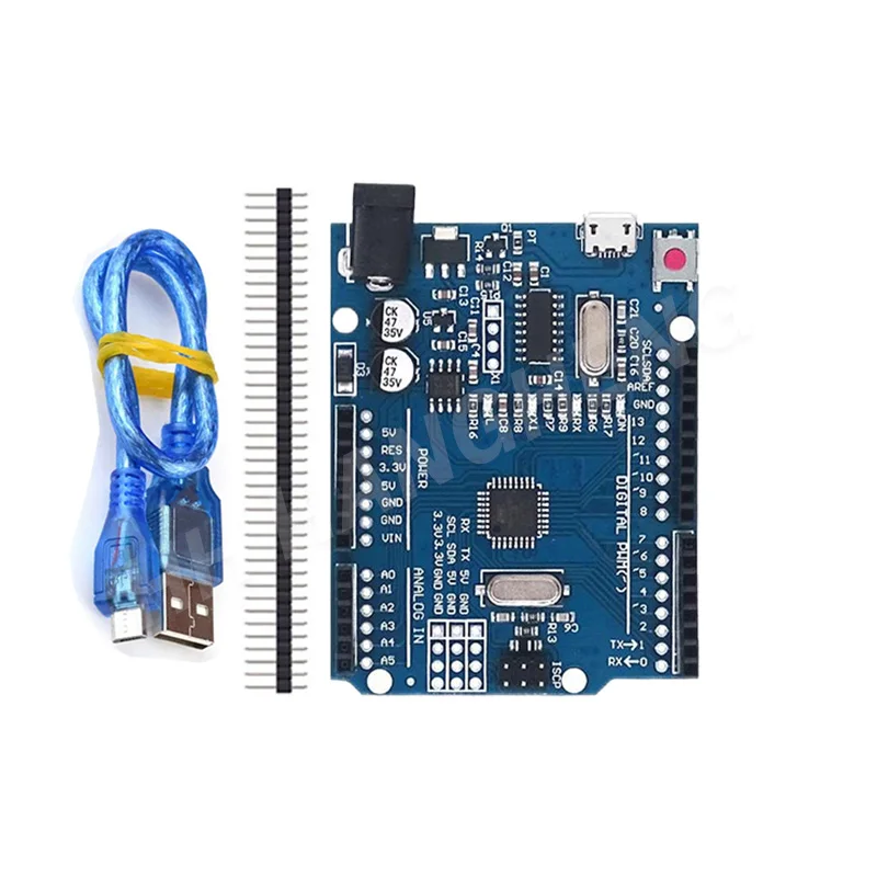 UNO R3 Development Board ATMEGA328P CH340/ATEGA16U2 Compatible For Arduino with Cable Proto Shield Expansion Board MICRO/TYPE-C