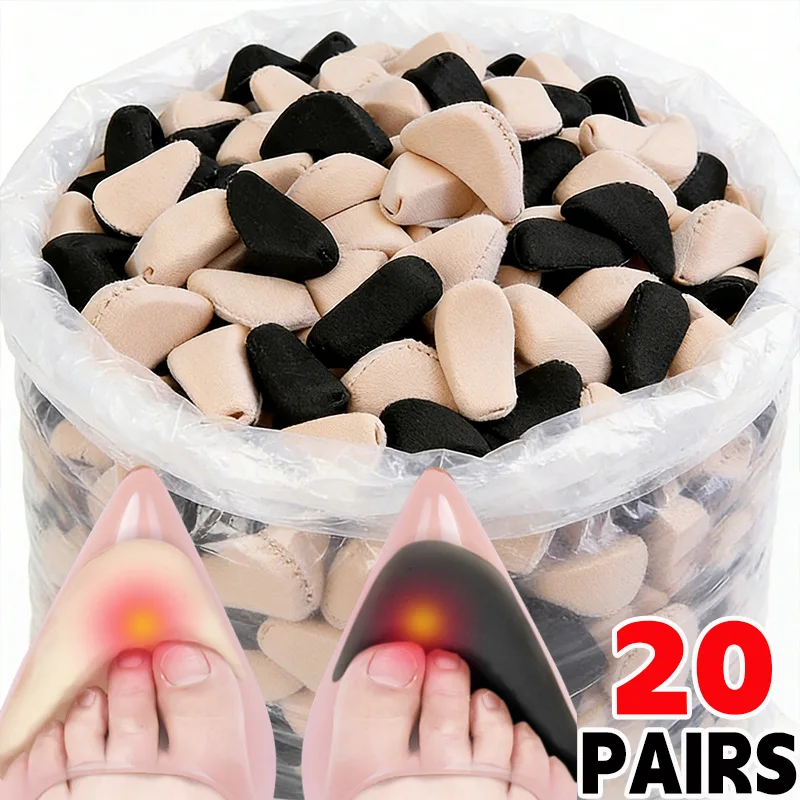 Women High Heel Soft Toe Plug Pain Relief Insert Shoe Palm Cushion Toe Front Filler Sponge Forefoot Pad Adjustable Sizes Insoles
