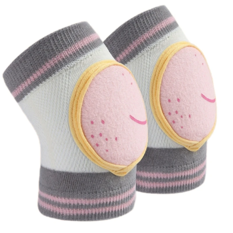 Cartoon Toddler Knee Guard With Anti Slip Grip For Safe Movement Infant Crawling Protections Leg Covers Kneepads 425F