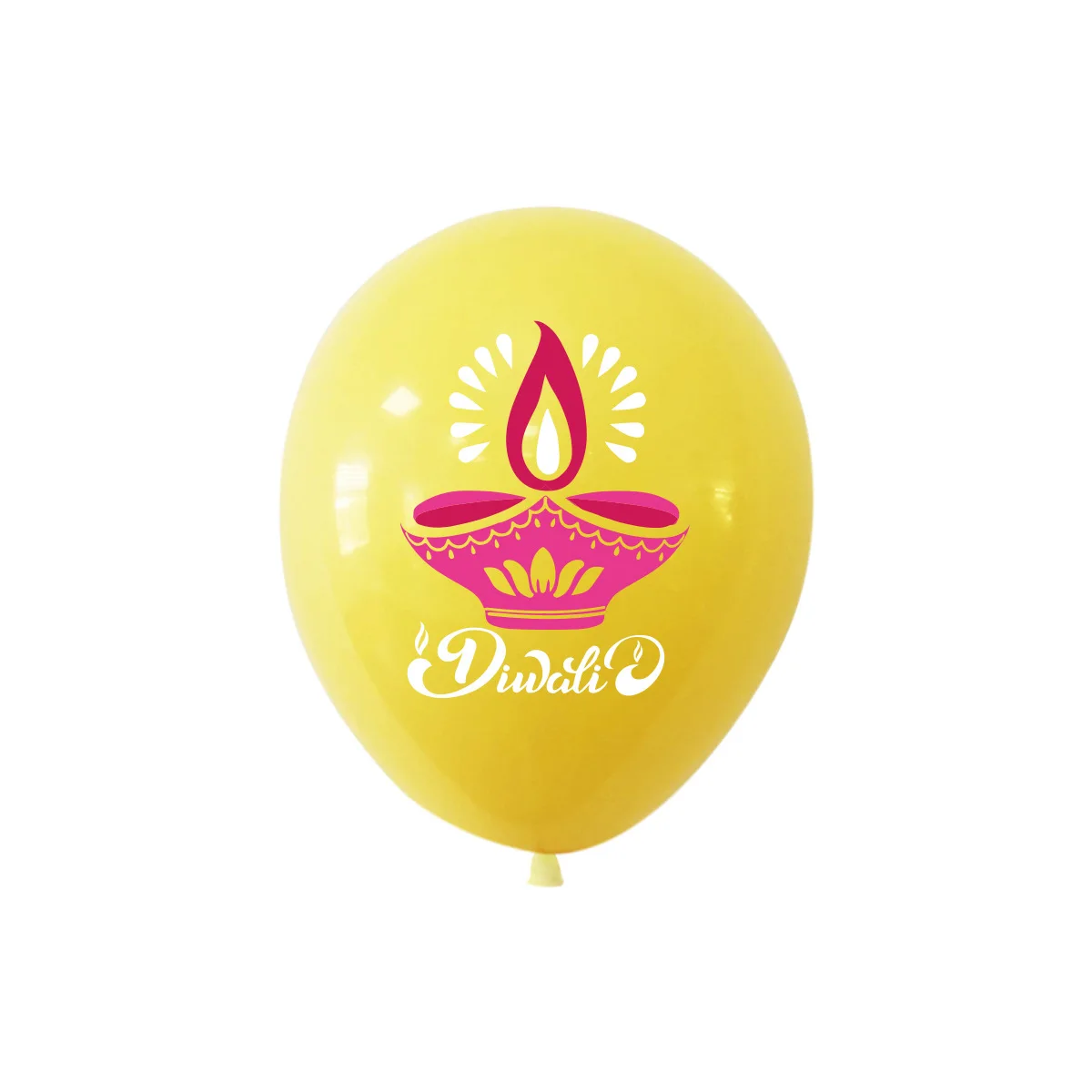 ديوالي موضوع بالون اللاتكس ، الديكور الهندي ، لوتس ، الفيل ، حفلة ديوالي سعيدة ، تضخيم Globos ، 10 قطعة