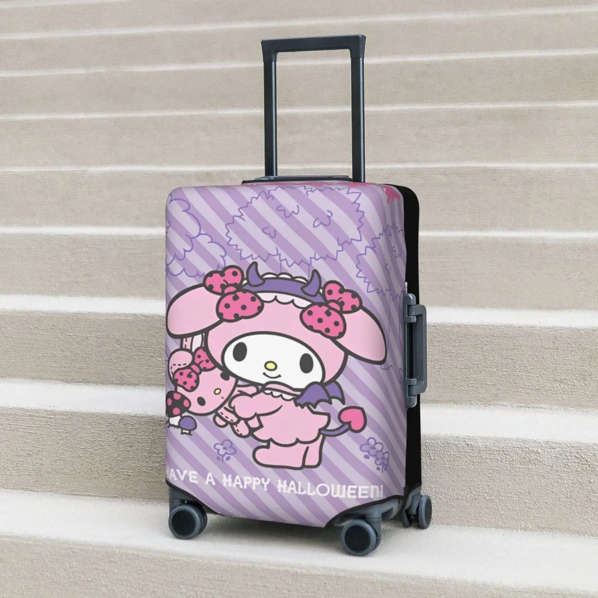 My Melody Sanrio Anime Suitcase Cover Cute Y2K Manga Practical Business Protector Luggage Case Holiday