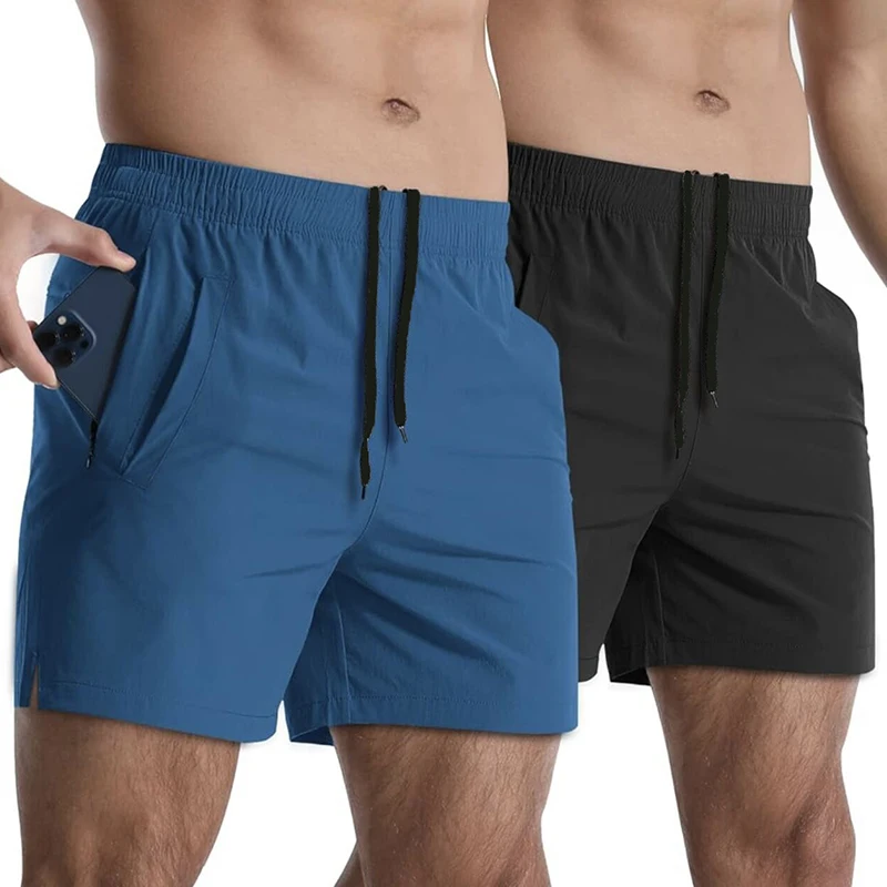Running Shorts Men Gym Fitness Sport Shorts Quick Dry Workout Training Gym Fitness Jogging Short Pant Summer Training Shorts Me