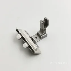 S10A Adjustable Tape Guide Presser Foot Fit Industrial Single Needle Lockstitch Sewing Machine For Attach Laces / Elastic / Tape