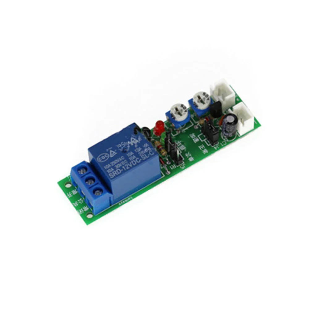 Adjustable Cycle Timer Delay On/Off Switch Power Supply Relay Module DC 5V 12V 24V Timer Relay Module with Cable