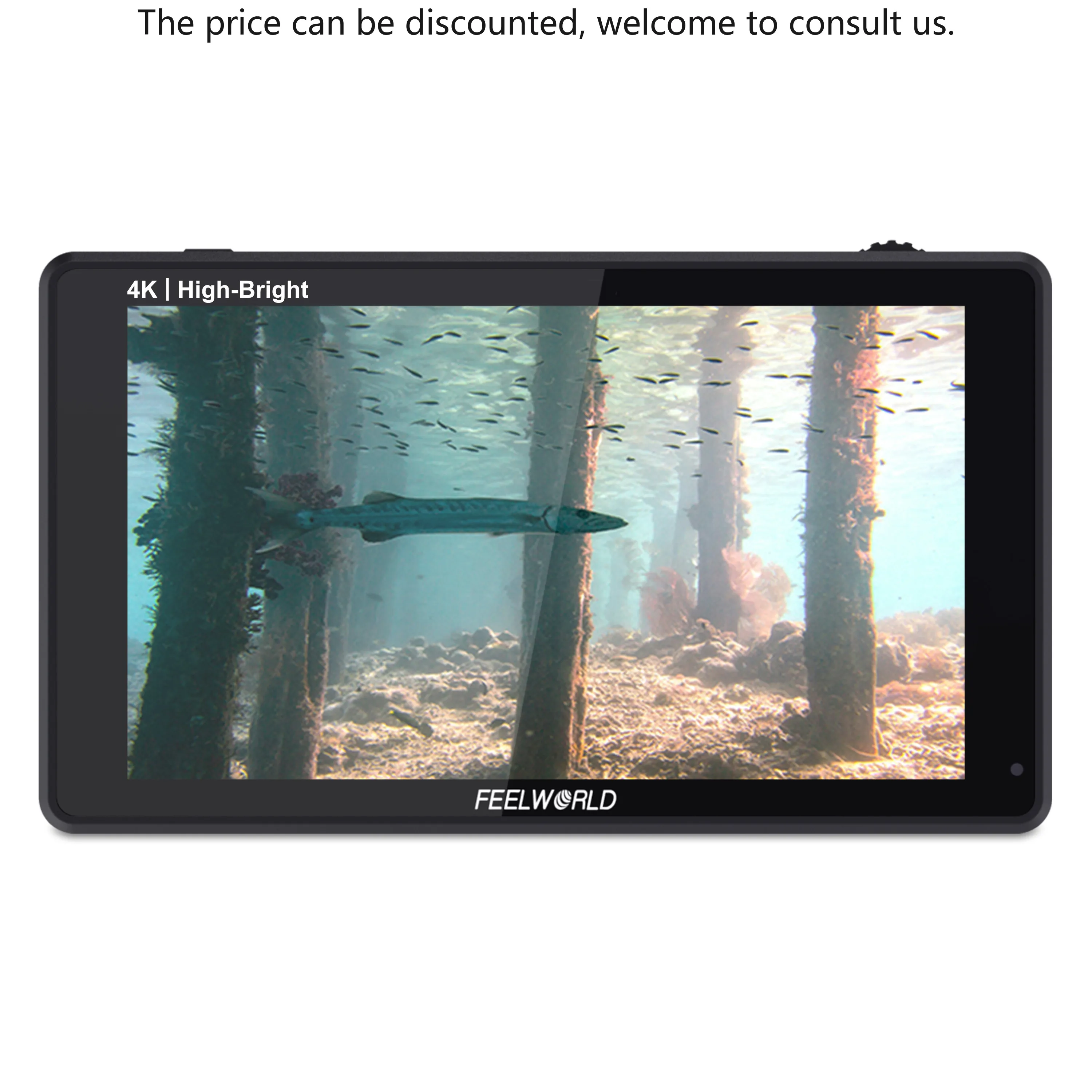 

FEELWORLD LUT6E Full HD Camera Monitor With High Brightness 1600nits | 6 Inch IPS Touch For DSLR | Factory Wholesale Custom