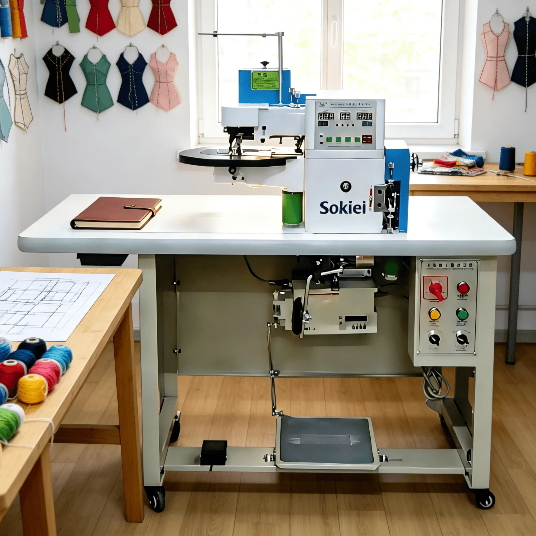 Smart Automatic Edge Folding Machine Gluing System For Leather & Fabric High Precision For Handbags, Notebooks & Shoe