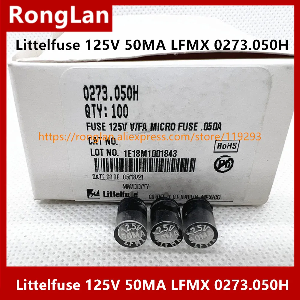 [SA]US imports original special forces Littelfuse Fuses 125V 50MA 2A 100MA 500MA 1A LFMX 0273.050H--20PCS/LOT