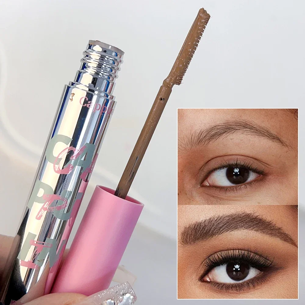 Natural Wild Brow Líquido Dyeing Sobrancelha Creme, impermeável, duradouro, preto, matiz marrom, sobrancelha Mascara, coreano Maquiagem Cosméticos