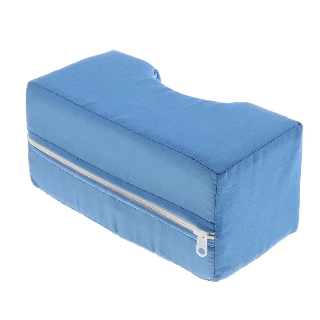 Coussin de confort pour les jambes en mousse haute densité antidérapante pour soulever la jambe blessée et favoriser le sommeil et le repos.