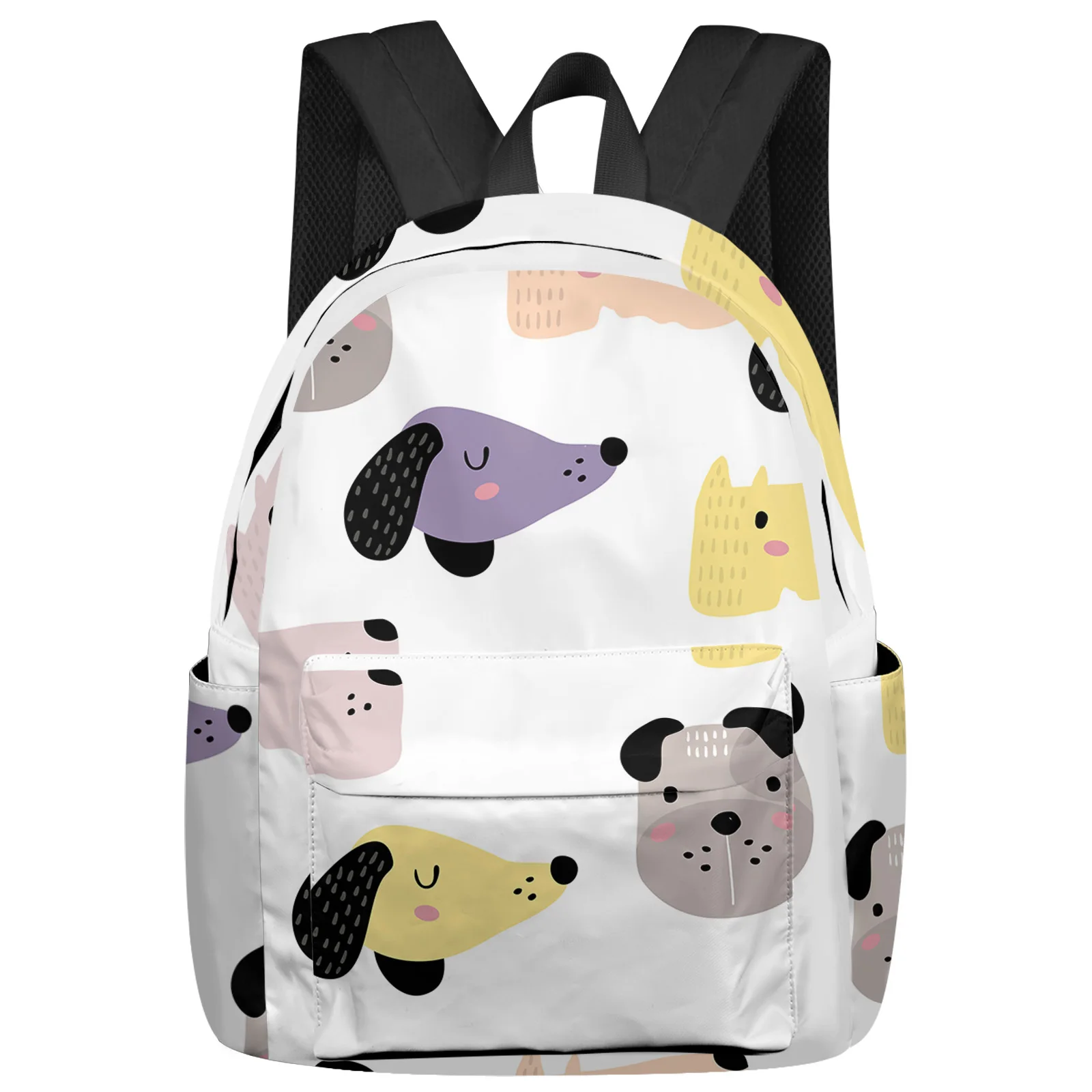 

Cartoon Dog Hand Drawn Backpack Teenagers Student School Bags Laptop Custom Backpack for Men Women Travel Bag