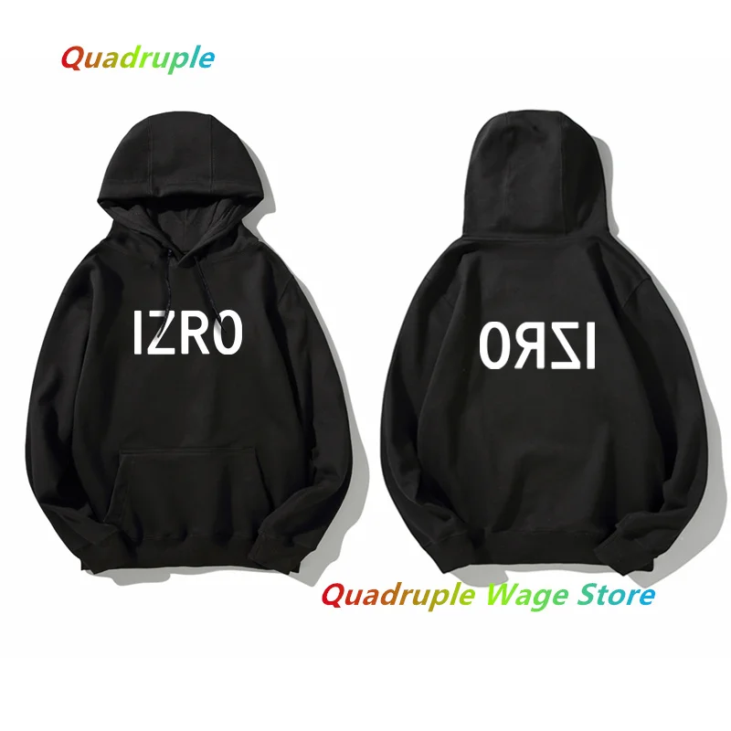 

Autumn Winter Trendy IZRO hoodie Couple Hoodie Kid Cotton Hoodie Men's Women Y2K Vintage Sweatshirts Hoodie Men Clothing Hoodie