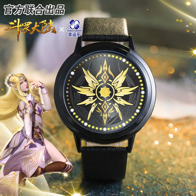 

The Land Of Warriors Douluo Continent Anime LED Watch Angel Dou Luo Da Lu Qianren Xue Ning Rongrong Bibidong Waterproof Gift