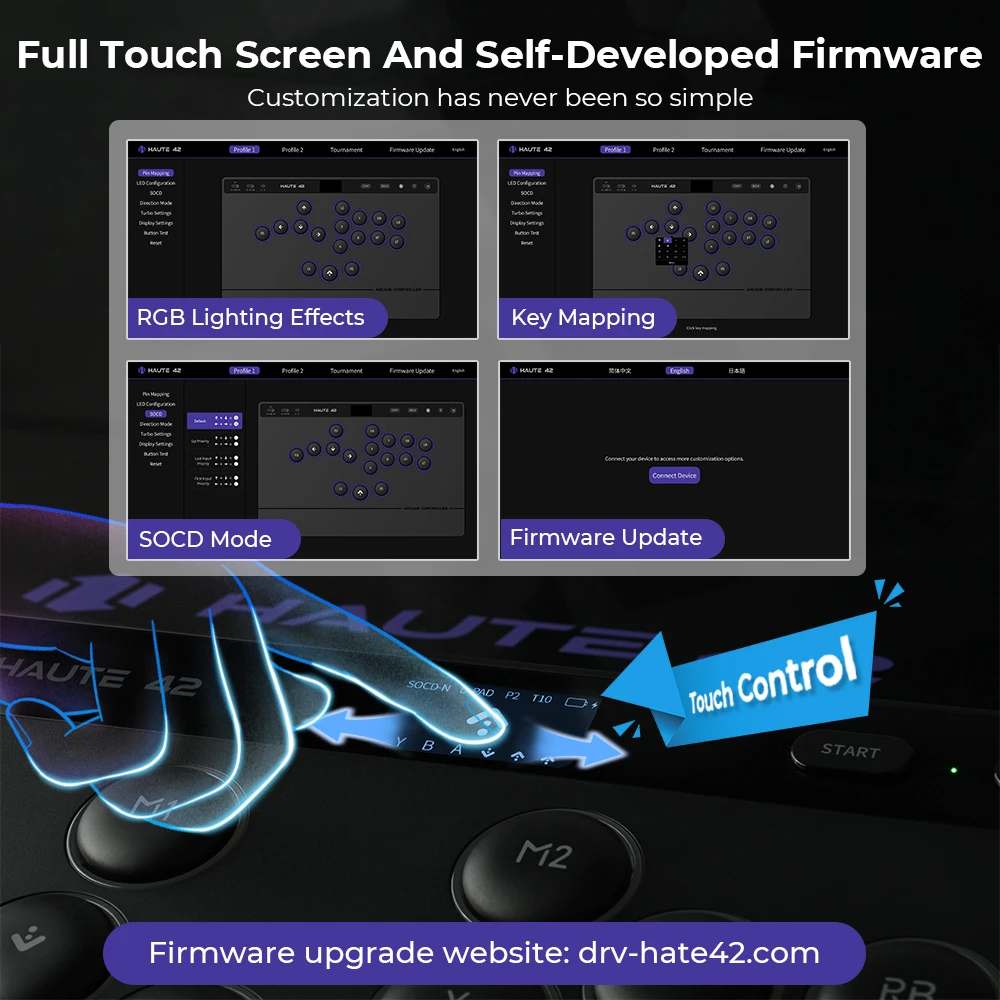 Haute42 W-P1 Tri-Mode 2.4G Kab – Esports Gaming Controller Bewertung und Preis