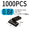 1000pcs 0.8mm