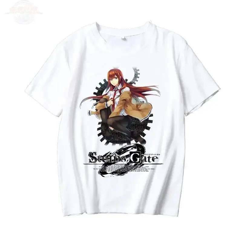 Cosplay Steins;gate Anime Manga TShirt Shirt Costumes Polyester New