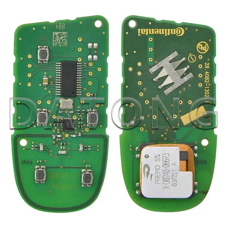 World Car Remote Key PCB Board Datong For Jeep Renegade Compass Fiat M3N-40821302 4AChip 433MHz Original Factory Replacment