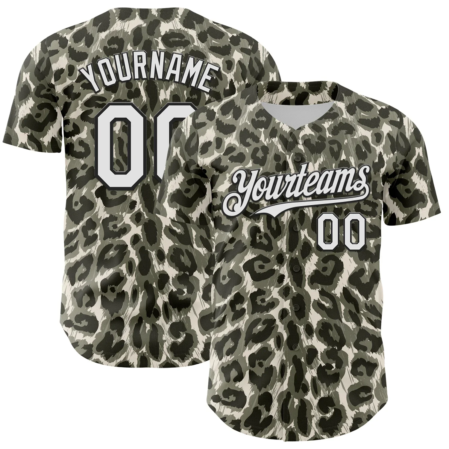 PLstar Cosmos baseball jersey, customizable with name, snake print, leopard print, 3D printed design, hip-hop style.-6