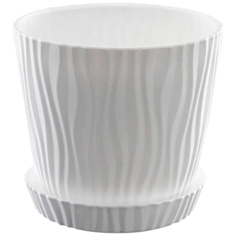 Lightweight Plastic Pot for Home Office Balcony Use Suitable for Succulents and Small Plants 11.5 10 10cm 18 15 15.5cm