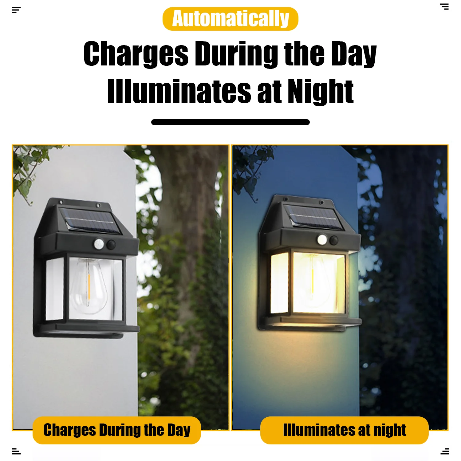 الطاقة الشمسية LED خيوط مصباح خارجي مقاوم للماء الرجعية محس حركة ضوء لحديقة ساحة الإضاءة الزخرفية #3