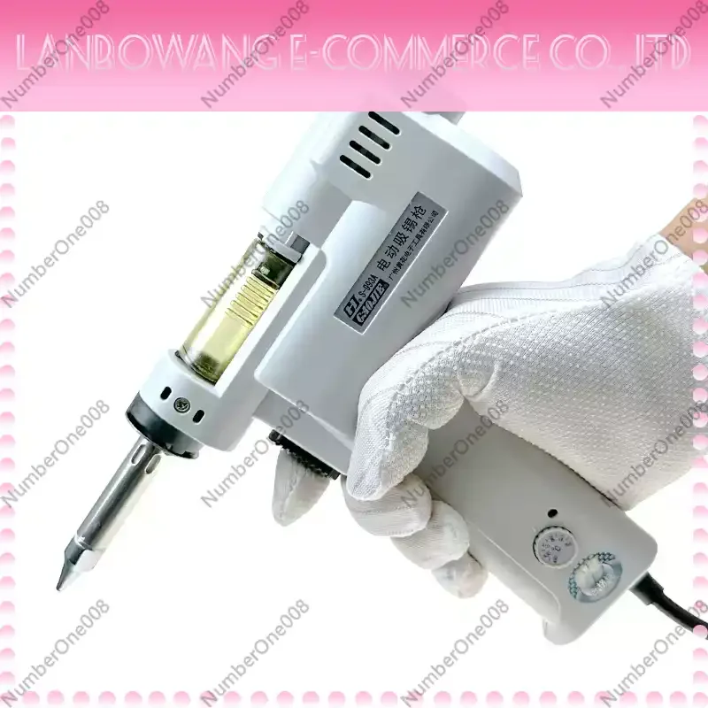 Desoldering Gun S-998P Powerful 100W Electric Vacuum Solder Sucker Lead-free solder Vacuum Suction Tin Gun Double Air Pump