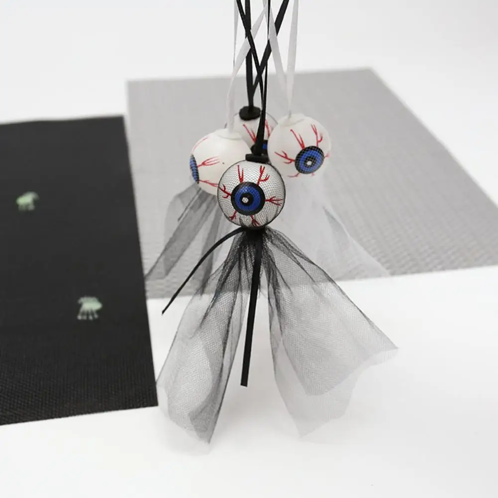 

Patio Hanging Eyeballs Hanging Eyeball Ornament Spooky Halloween Eyeball Hanging Decorations for Party Scene Layout for Holiday