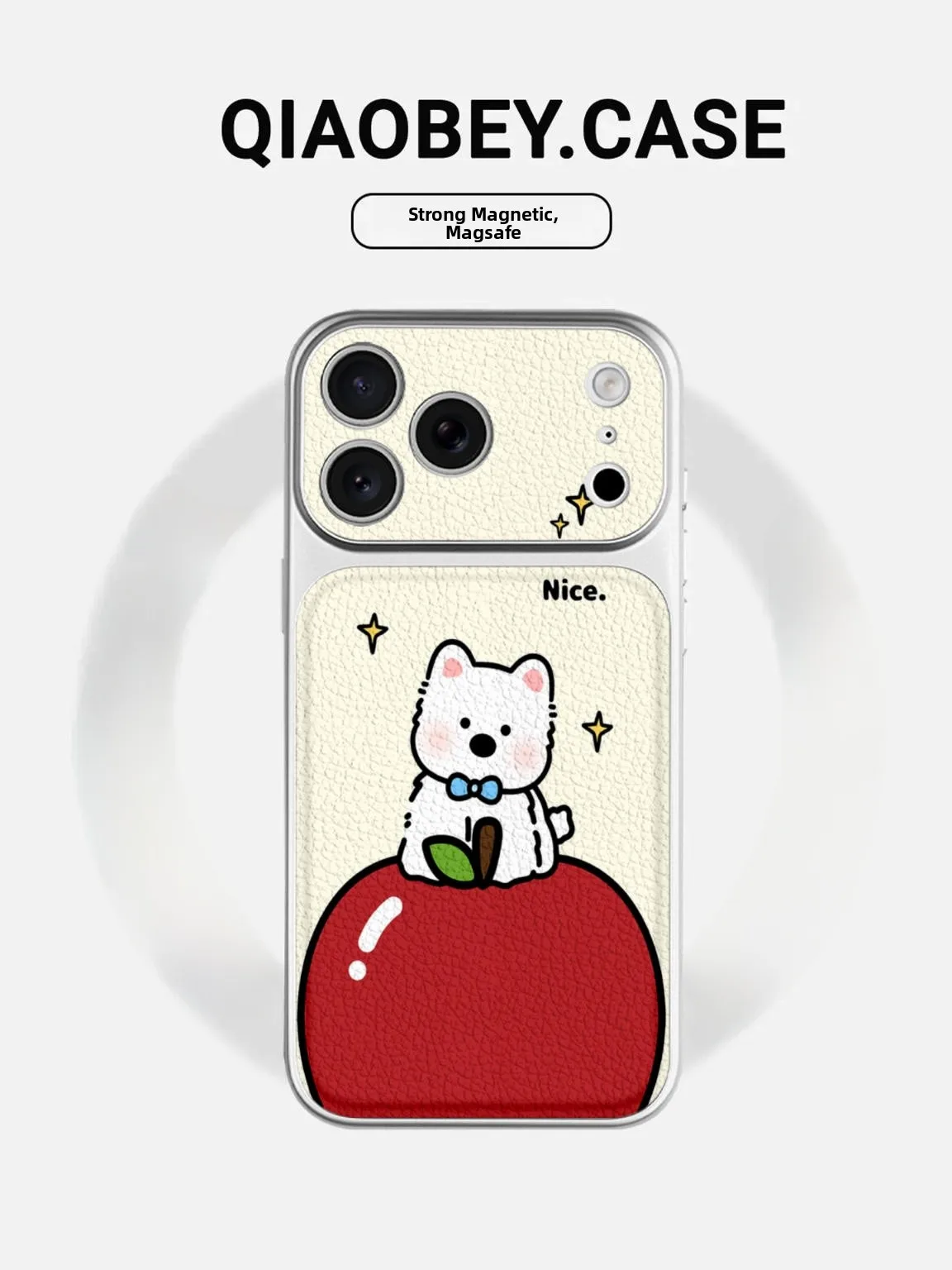 

Cute Cartoon Dog iPhone 17 pro Max Case Full Lens Protection Shockproof Female Style Clear TPU Phone Cover Fashionable
