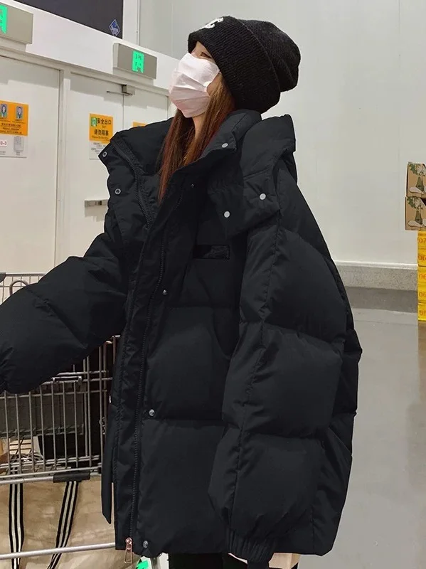 

Парки, женская парка, пальто из натурального меха, зимнее пуховое пальто на молнии, эластичный пояс, ребристые манжеты, воротник-стойка, городские однотонные