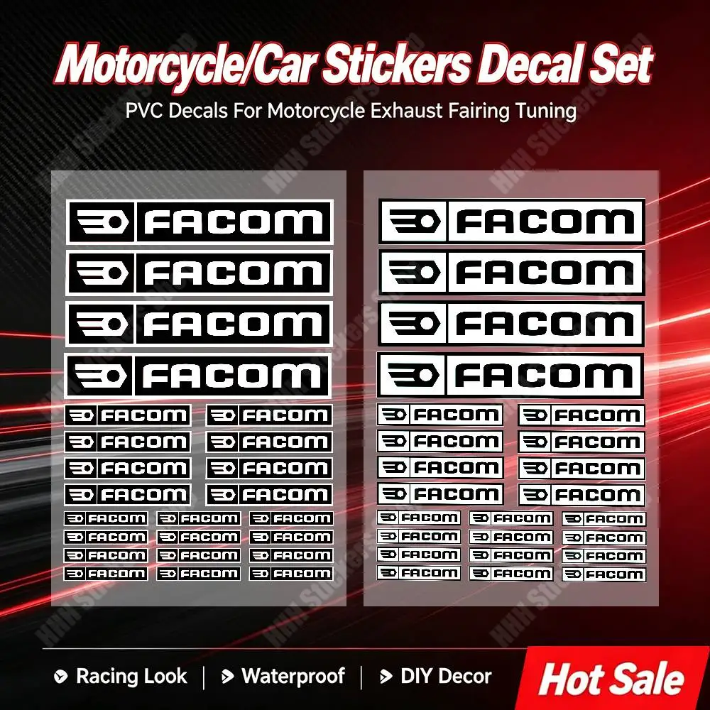 F-FACOM New Universal Car Motorcycle Helmet Tail Box Modified Stickers Computer Suitcase Phone Ipad Case Stickers Decor