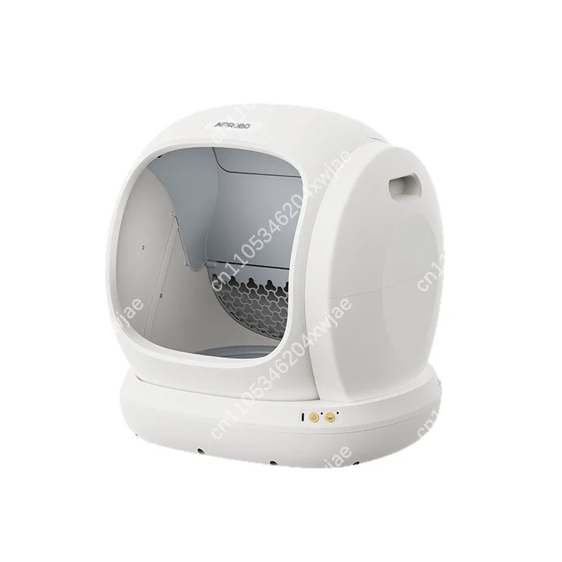 Self-Cleaning Litter Box with Odor Control, Extra-Large Open Design Cat Toilet