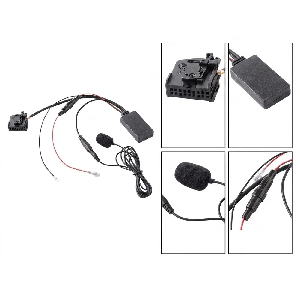 For Benz Audio Compatible Wireless Aux Cable Adapter for W203 W209 W164 W163 R129 Exceptional Quality For Benz