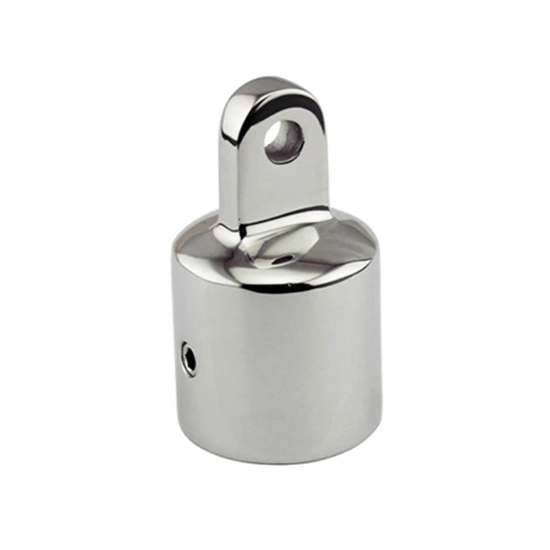 Stainless steel 316 Boat Bimini Top Fitting Slide Cap Slide Sleeve Pipe Eye End Cap Jaw Slide Clamp External Eye End 40GF