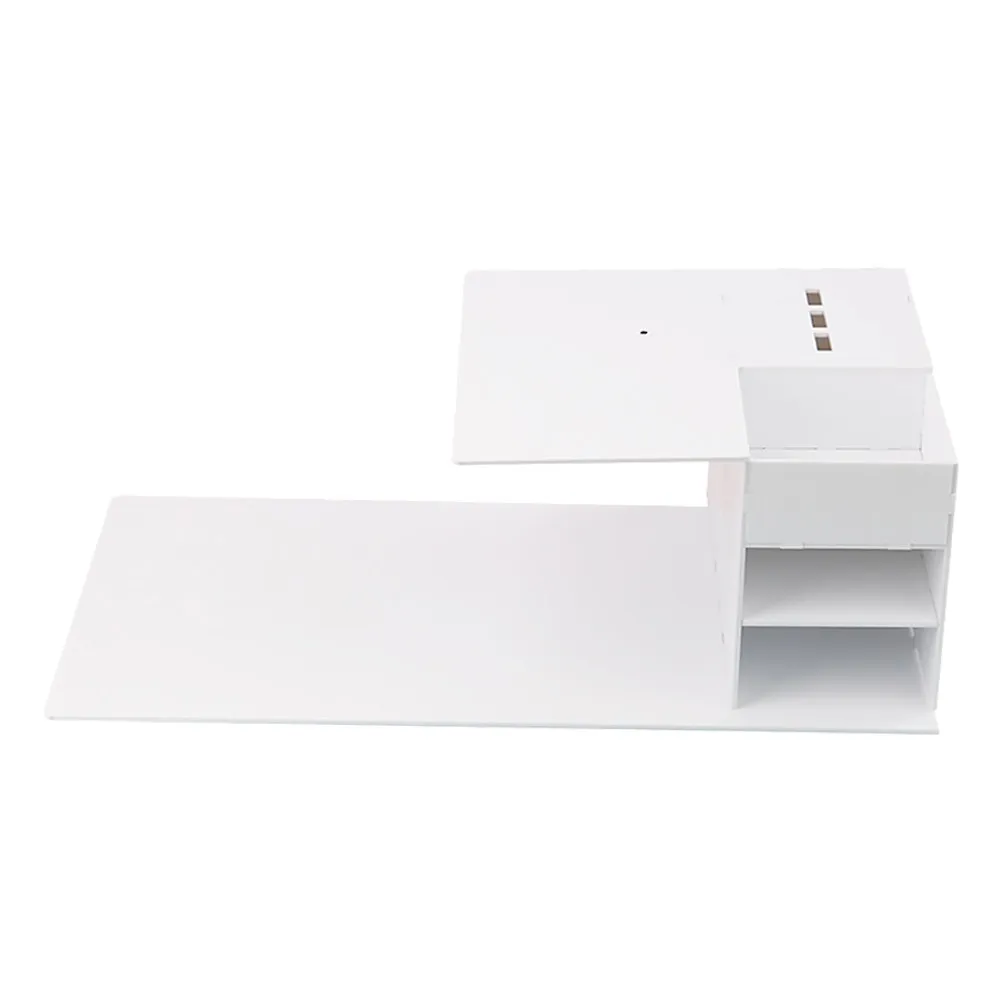 Detachable Acrylic Eyelash Extension Pillow Shelf U-Shaped Grafting Console Lash Tool Display Organizer for Salon Home