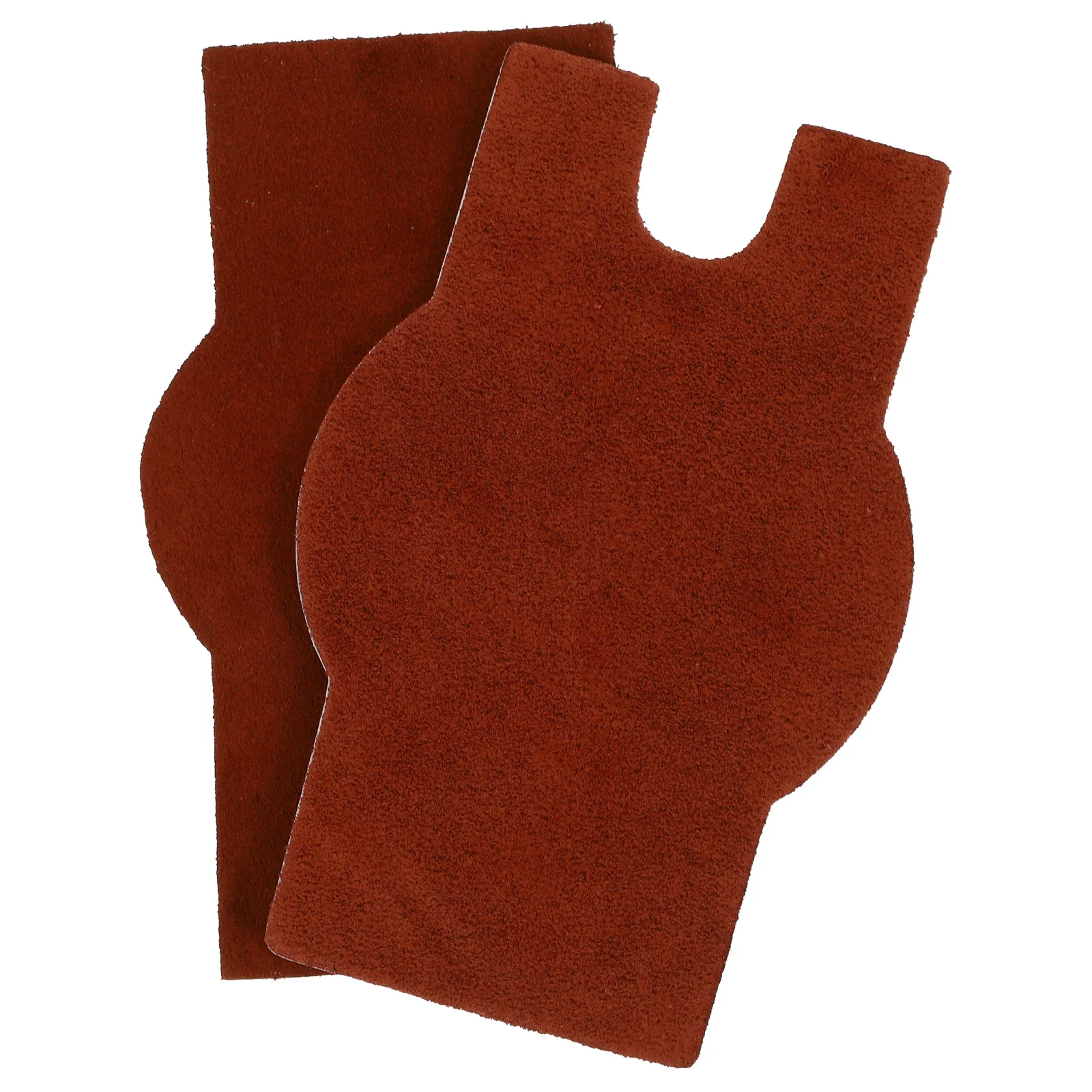 2 Pcs Erhu Non-slip Mat Accessories Instrument Work Pipa Pad Accessory Anti-slip Cowhide