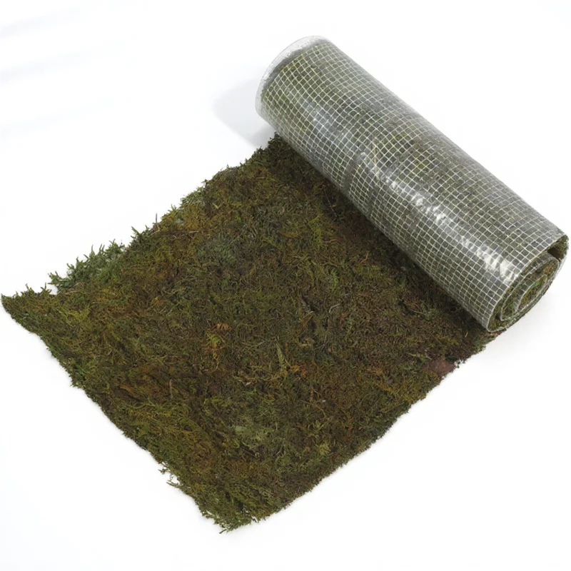 

Micro Landscape Artificial Moss Fake Turf Faux Lawn Mat Garden Decor Accessory Simulated Greenery for Miniature DIY Projects