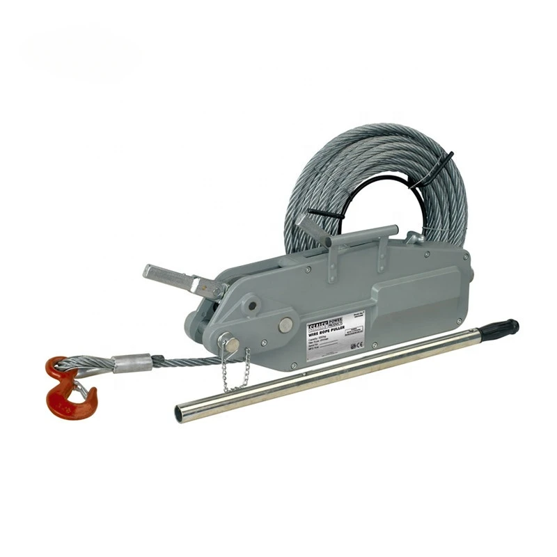 1.6-5.4ton Hand Wire Rope Pulling Hoist or Tirfor