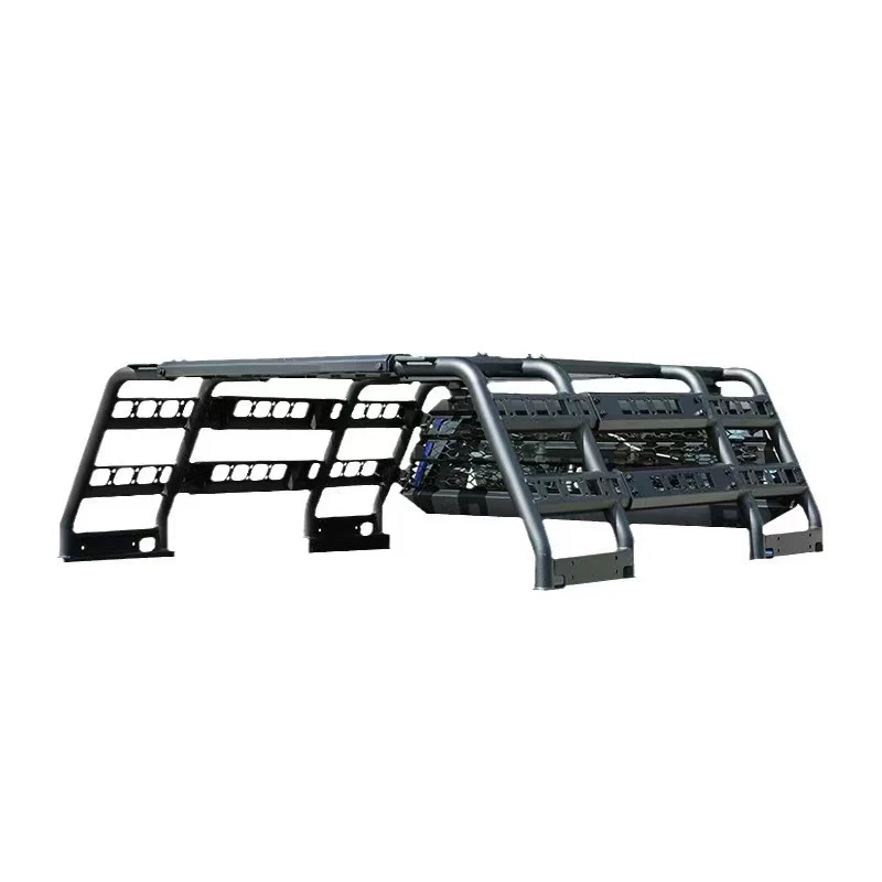 Hot Selling Heavy Duty 4x4 Sport Roll Cage with Cargo Rack Tuning for Hilux/Tacoma/Tundra/Ranger/Raptor/F150/L200/D-Max 2023